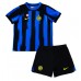 Maillot de foot Inter Milan Domicile vêtements enfant 2023-24 Manches Courtes (+ pantalon court)